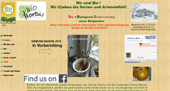 Desktop Screenshot of biohortus.at